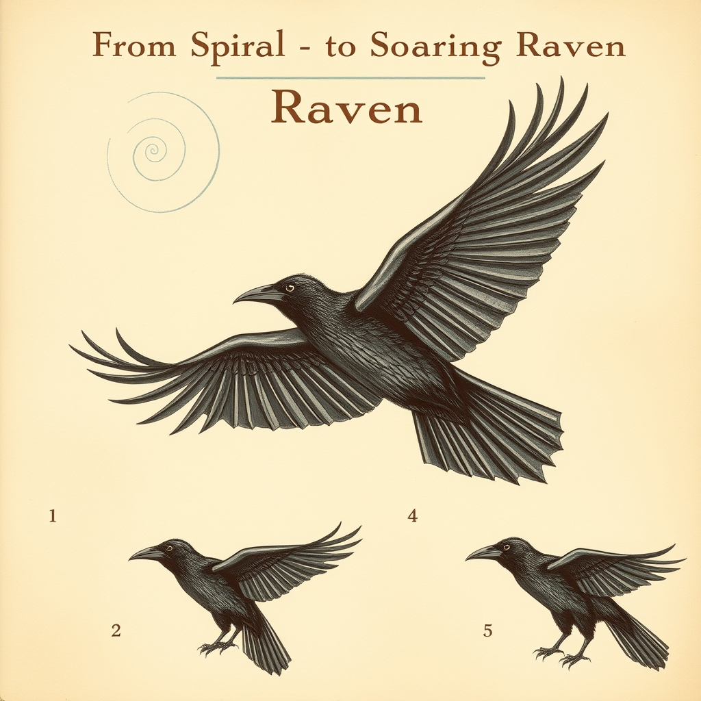 Gothic Manga Raven tutorial plate 4