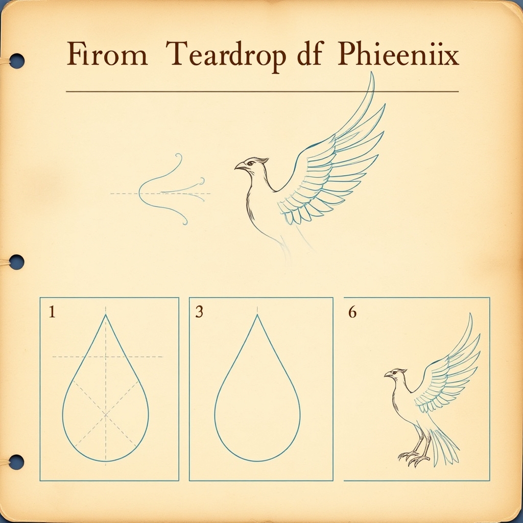 Rising Phoenix tutorial plate 1