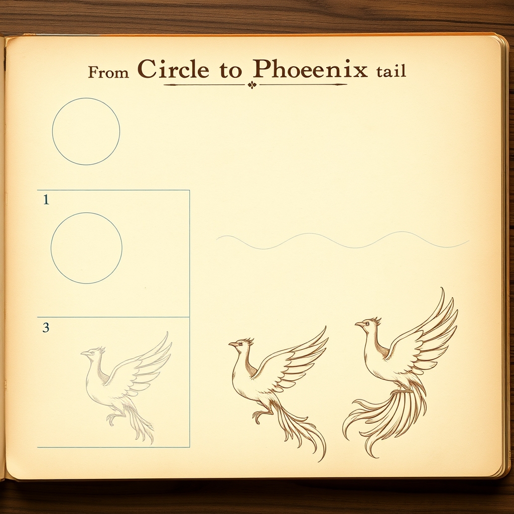 Rising Phoenix tutorial plate 5